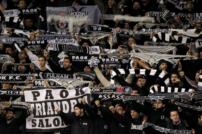 Fanoušci PAOK Soluň Fanoušci PAOK Soluň
