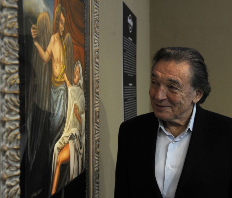 Zpěvák Karel Gott.