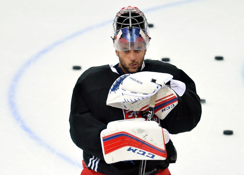 Ondřej Pavelec do závěrečného utkání proti USA nenastoupí.
