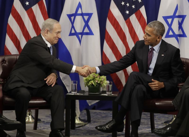 Barack Obama s izraelským premiérem Benjaminem Netanjahuem. Barack Obama s izraelským premiérem Benjaminem Netanjahuem.
