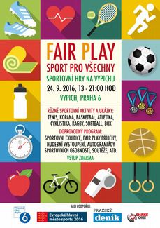 Vypich hostí o víkendu sportovní akci s názvem Fair Play.
