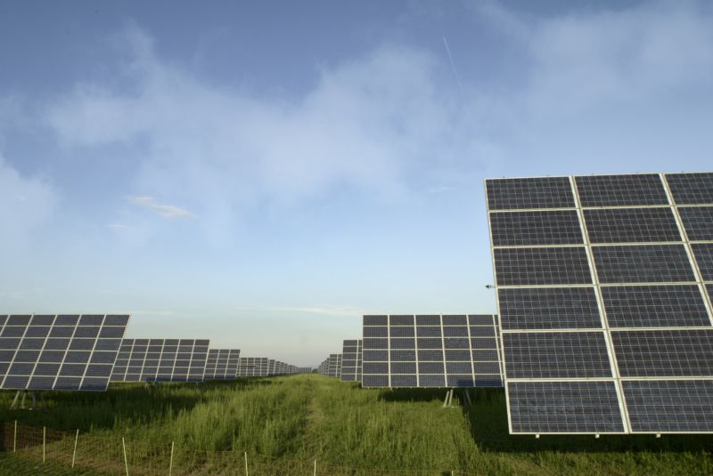 Solární elektrárna (ilustrační foto).