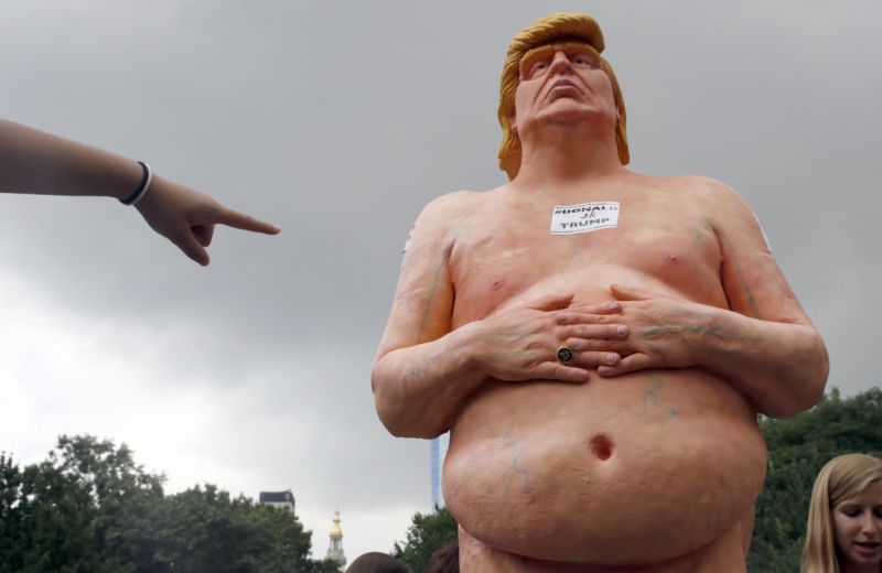Socha Donalda Trumpa.