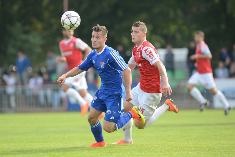 Baník Ostrava v osmém kole druhé nejvyšší soutěže remizoval s Pardubicemi.