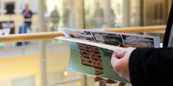 Komiksový festival Koma se uskutečnil v prostoru Malé Ameriky.