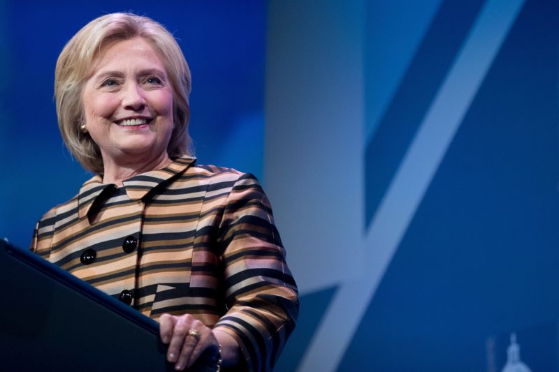 Hillary Clintonová.