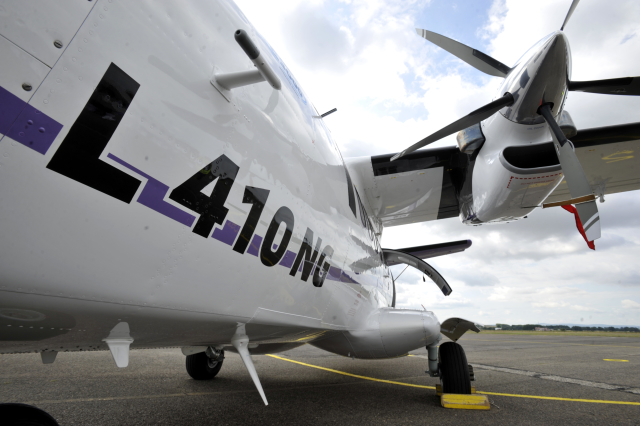 Letoun L-410 NG od společnosti Aircraft Industries.