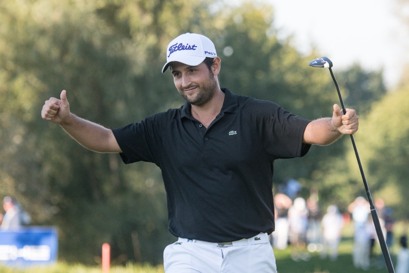 Francouz Levy vyhrál European Open v golfu. 