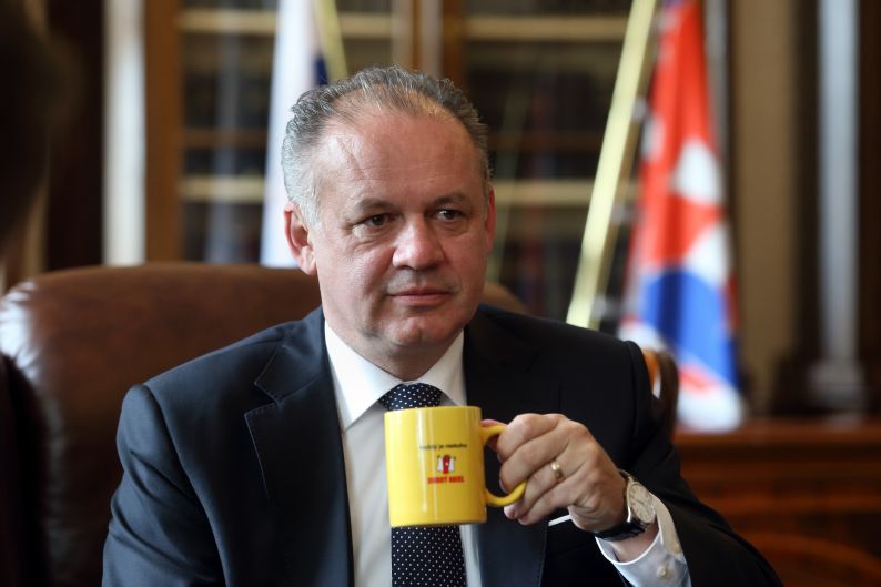 Slovenský prezident Andrej Kiska.
