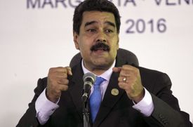 Venezuelský prezident Nicolás Maduro.