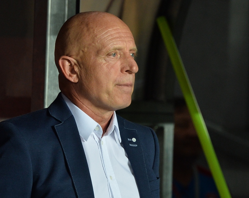 Trenér české reprezentace Karel Jarolím.
