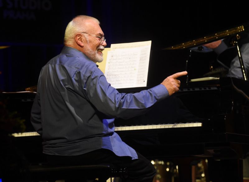 Pianista Karel Růžička.