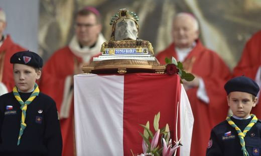Lebka sv. Václava.