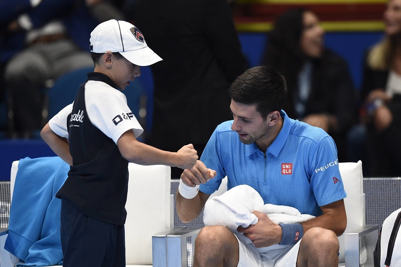 Tenista Novak Djokovič. 
