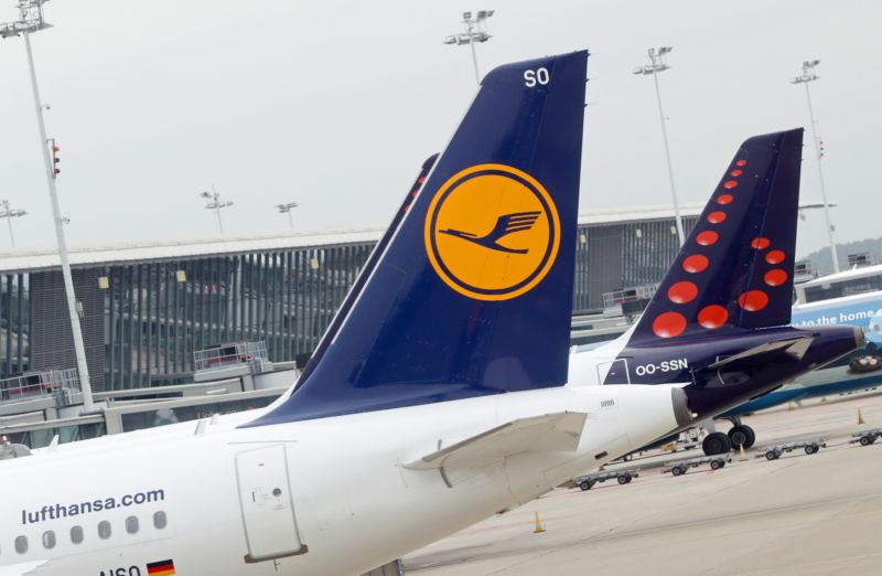 Lufthansa a Brussels Airlines (ilustrační foto).