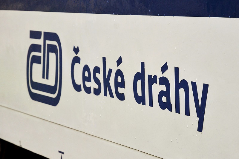 Logo Českých drah.