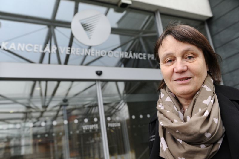 Ombudsmanka Anna Šabatová.