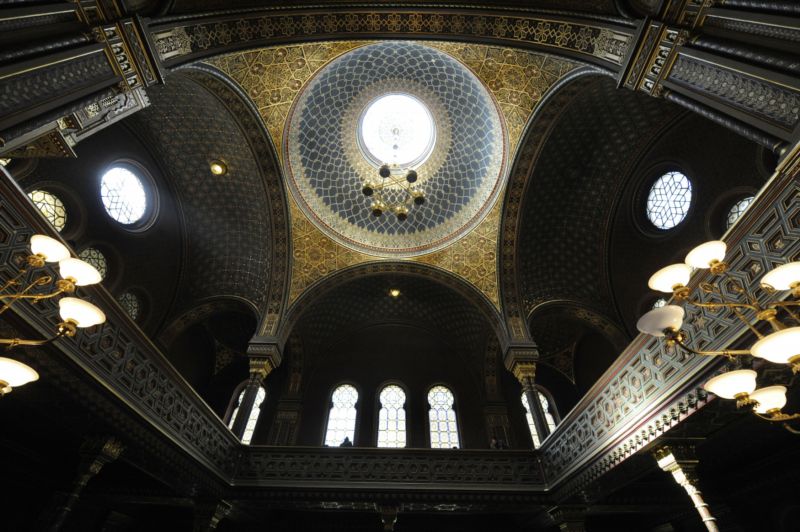 Interiér Španělské synagogy (ilustrační foto).