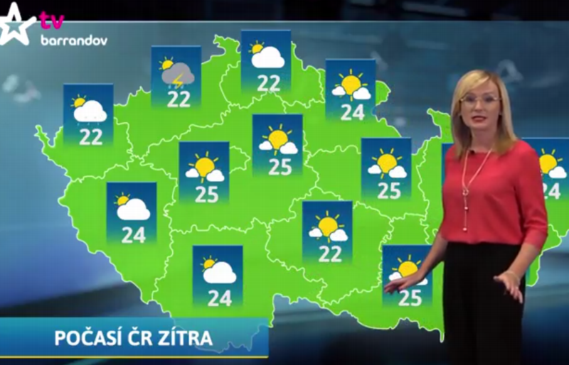 Moderátorka Štěpánka Duchková. Moderátorka Štěpánka Duchková.