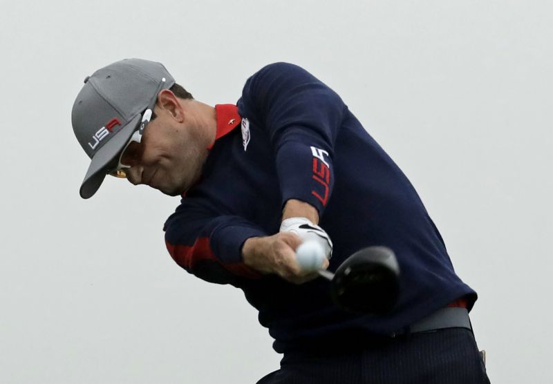 Americký golfista Zach Johnson.