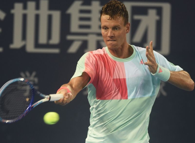 Tomáš Berdych postoupil v Šen-čenu do finále. 