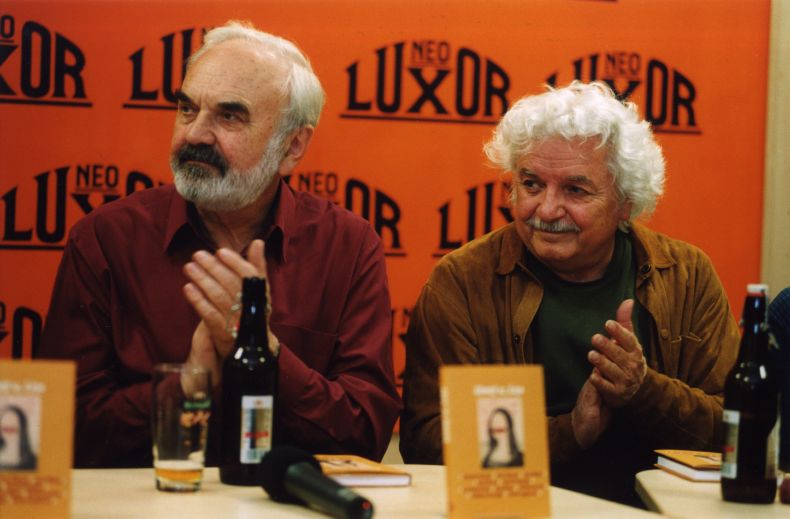 Zdeněk Svěrák (vlevo) a Ladislav Smoljak.