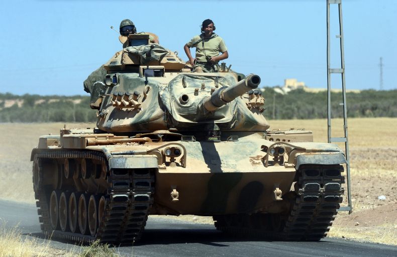 Tank turecké armády.