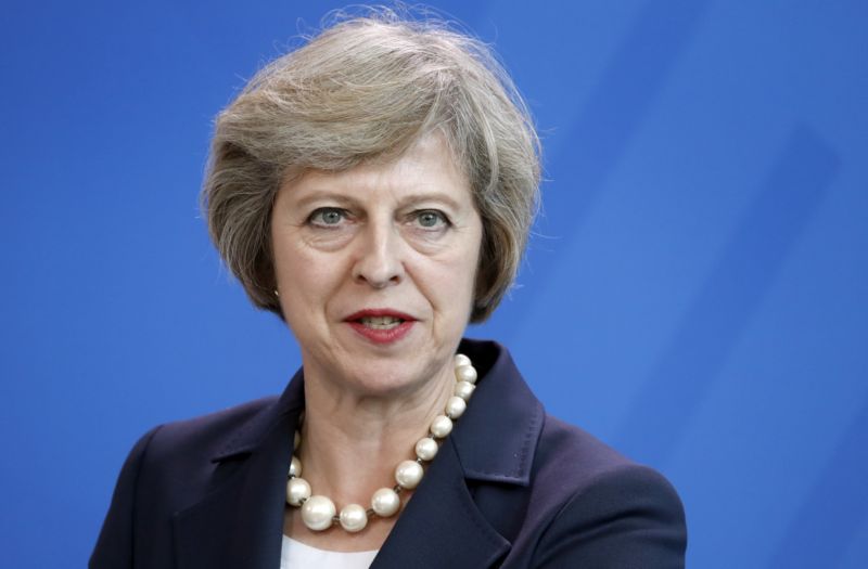 Britská premiérka Theresa Mayová.