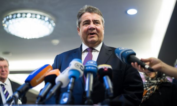Ministr hospodářství Sigmar Gabriel.