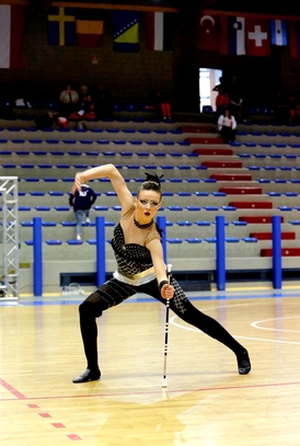 Twirling je v České republice dosud poměrně neznámý sport.