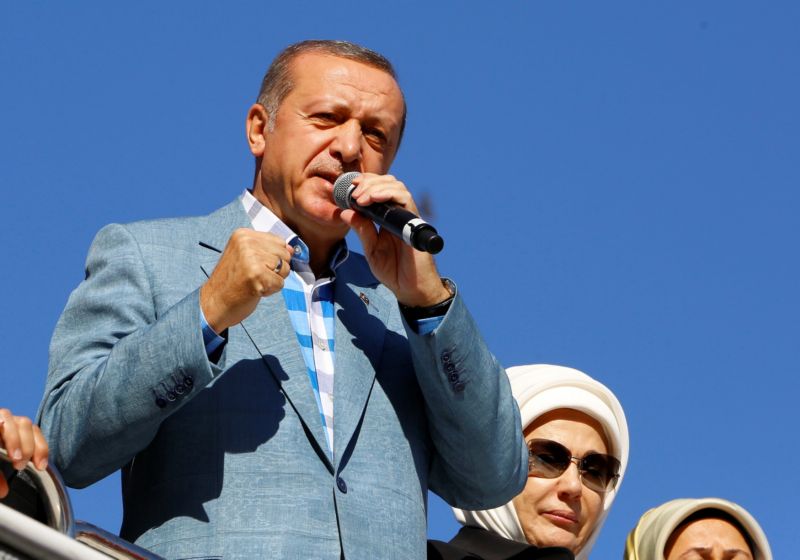 Recep Tayyip Erdogan.