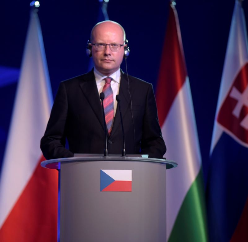 Premiér Bohuslav Sobotka.