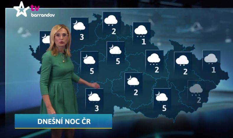 Moderátorka Štěpánka Duchková.