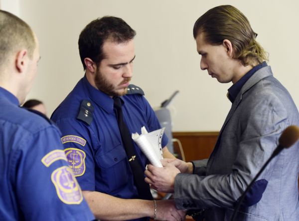 Obžalovaný homosexuální prostitut Michal Babka.
