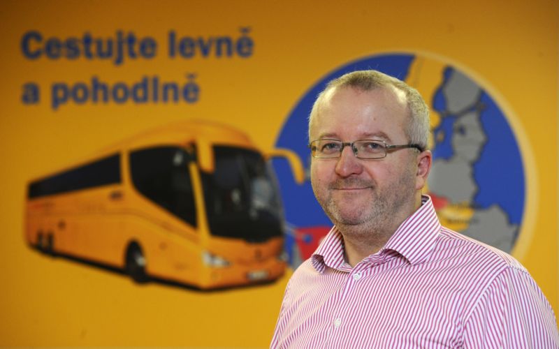 Majitel Student Agency Radim Jančura.