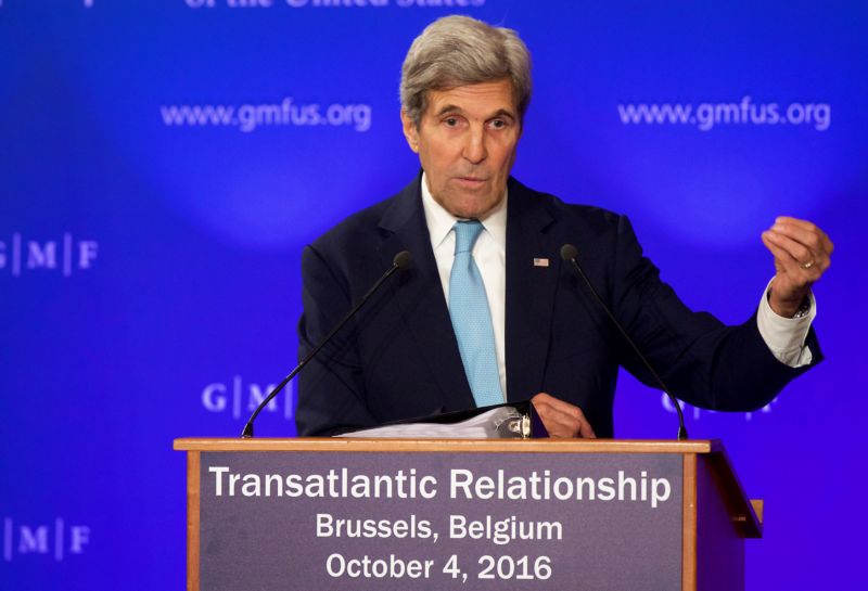 Americký ministr zahraničí John Kerry.