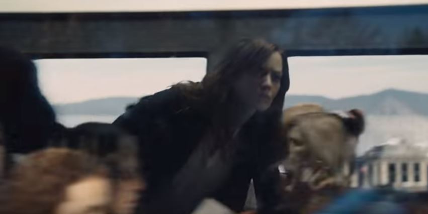 Z filmu Dívka ve vlaku.
