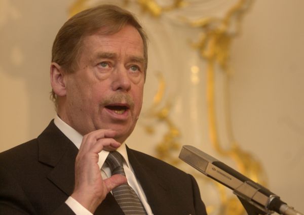 Exprezident Václav Havel. 