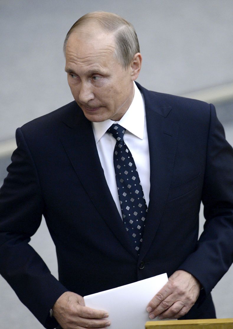 Ruský prezident Vladimir Putin.