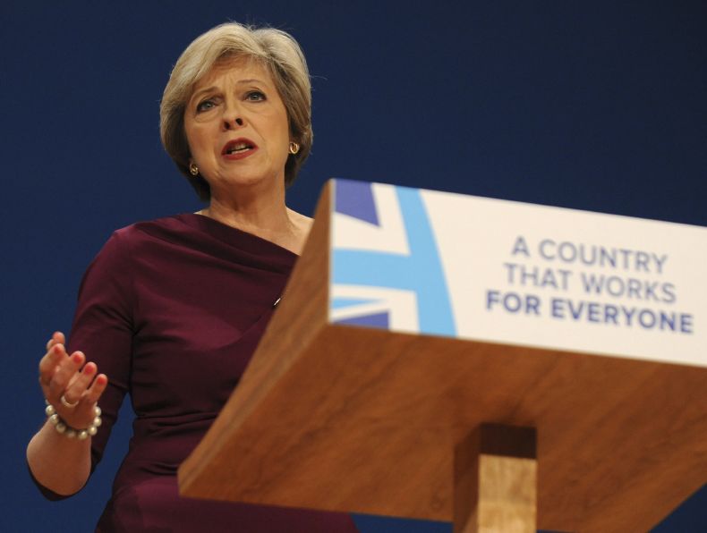 Britská premiérka Theresa Mayová