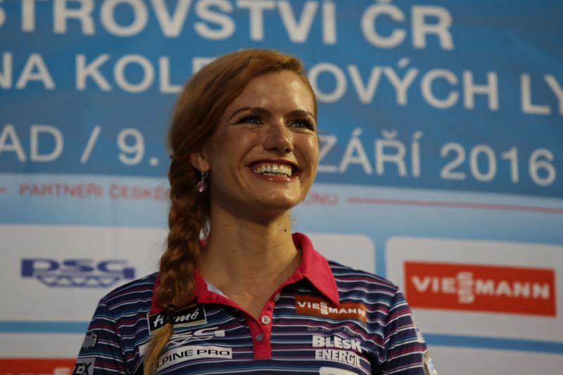 Biatlonistka Gabriela Koukalová.