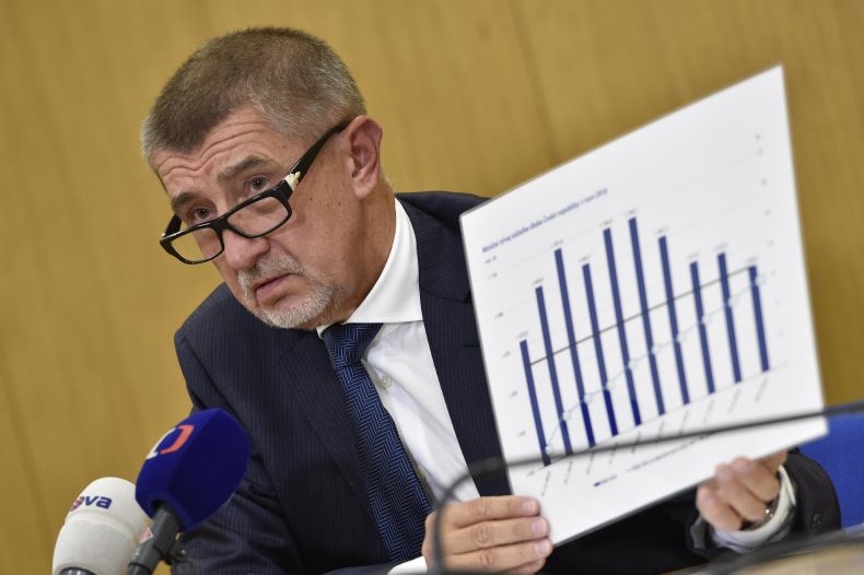 Ministr financí Andrej Babiš.