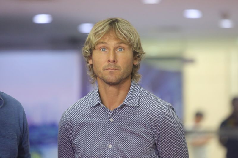 Legendární záložník Juventusu a české reprezentace Pavel Nedvěd.
