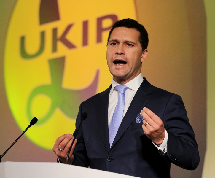 Britský europoslanec Steven Woolfe.