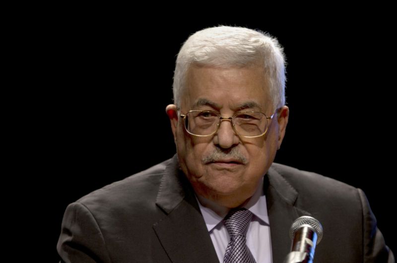Palestinský vůdce Mahmúd Abbás.