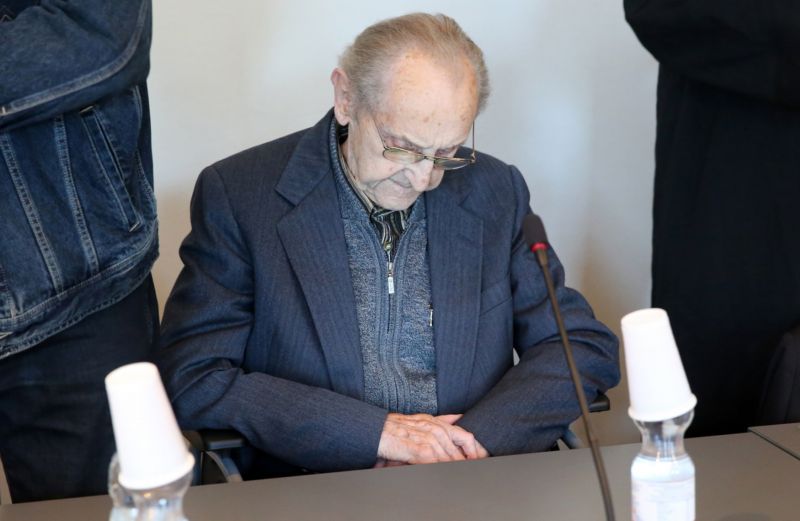 Bývalý zdravotník v koncentračním táboře Hubert Zafke. 