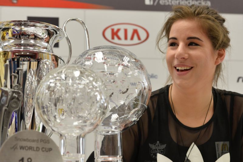 Sjezdová lyžařka i snowboardistka Ester Ledecká.