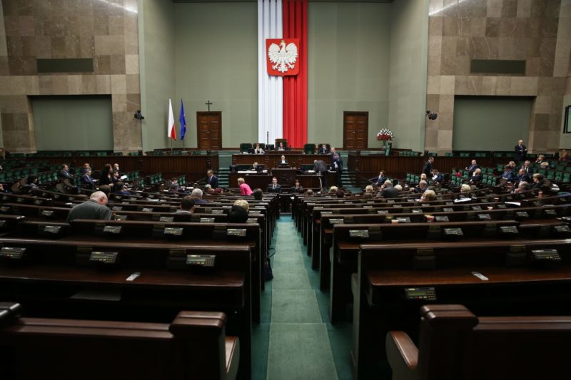 Polský Sejm (ilustrační foto).