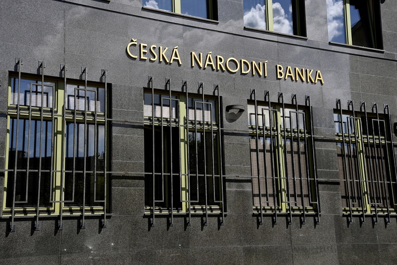 Budova ČNB. 