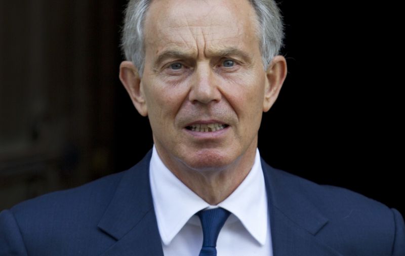 Bývalý britský premiér Tony Blair.